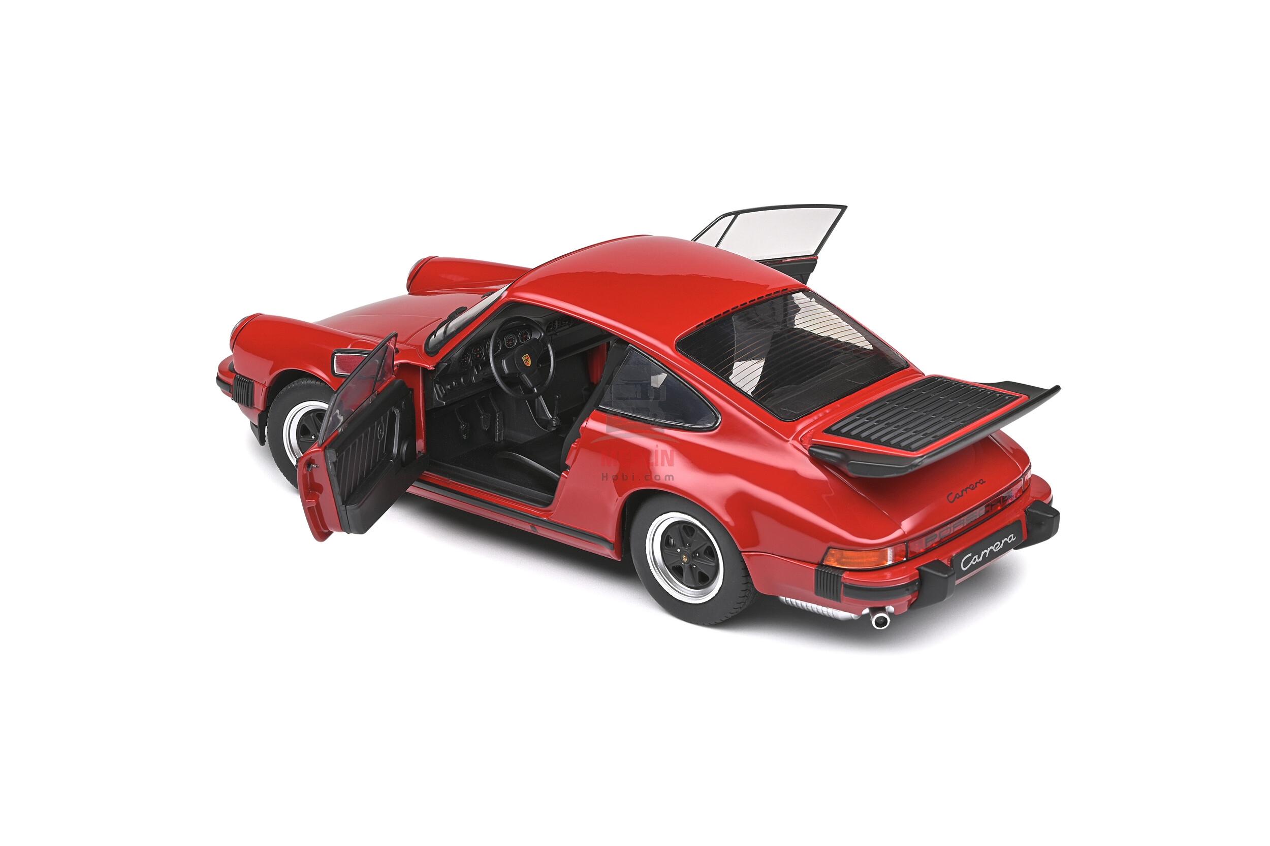 Solido 1/18 Porsche 911 – Rouge – 1984