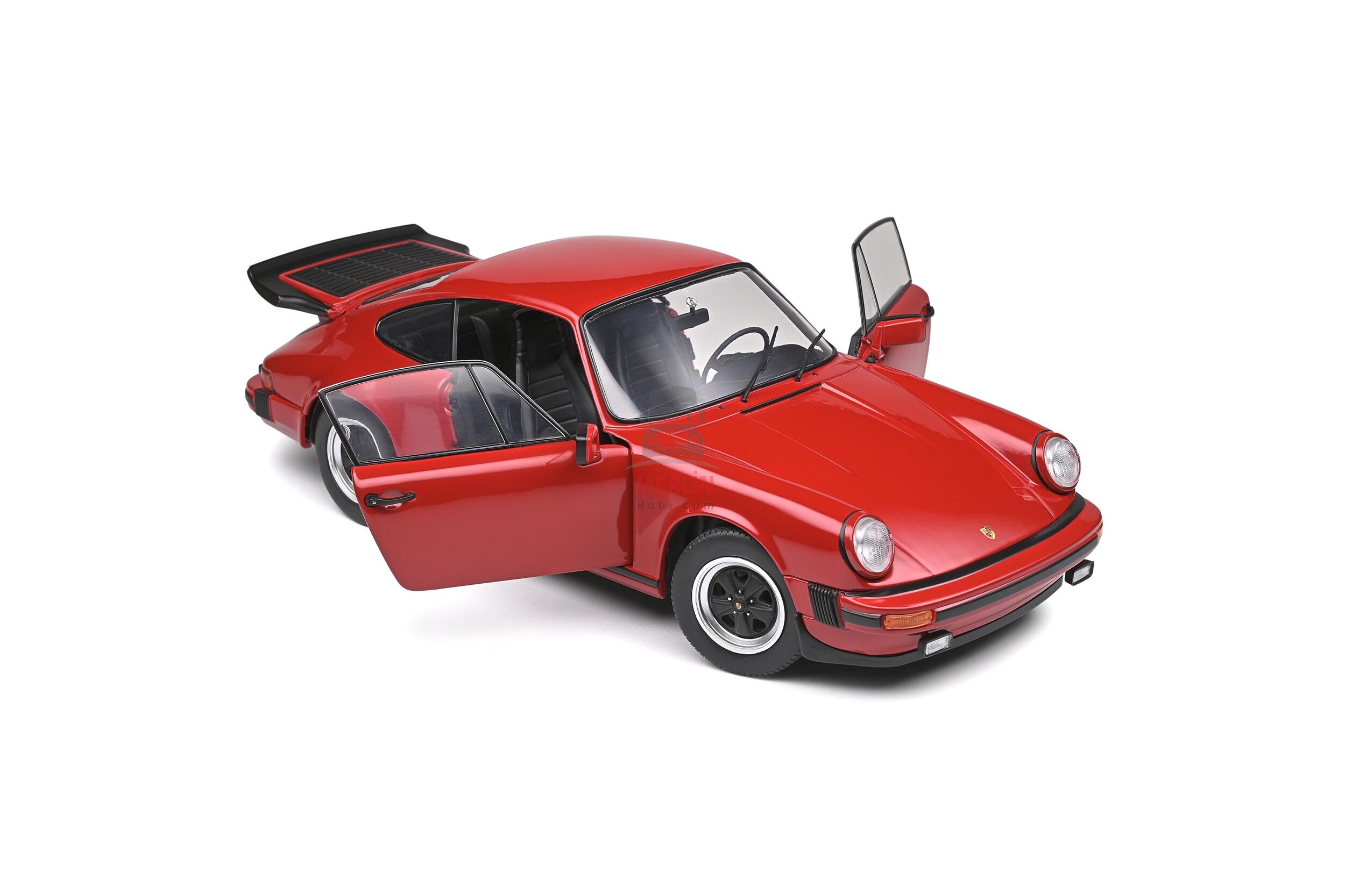 Solido 1/18 Porsche 911 – Rouge – 1984