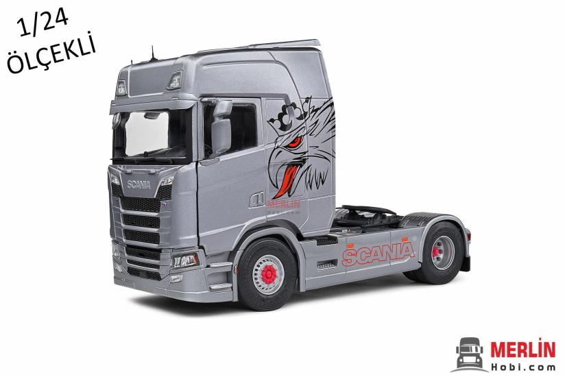 1/24 Scania 580S HighLine – Custom silver – 2024 Tır Çekici