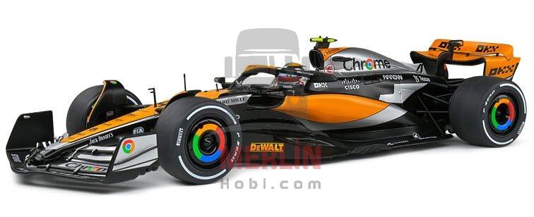 1:18 Solido S1811201 Lando Norris Mclaren F1 MCL60 2nd British Gp 2023