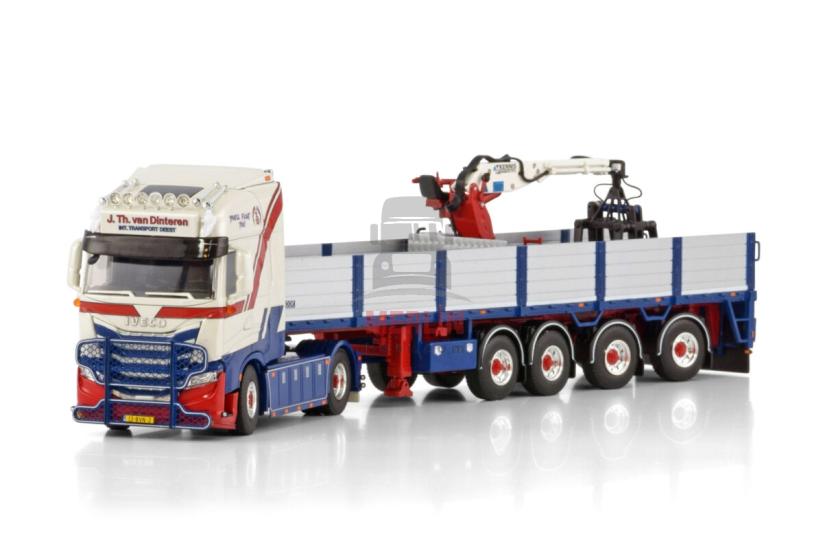 1/50 J. Th. van Dinteren; IVECO S-WAY AS HIGH 4X2 BRICK TRAILER