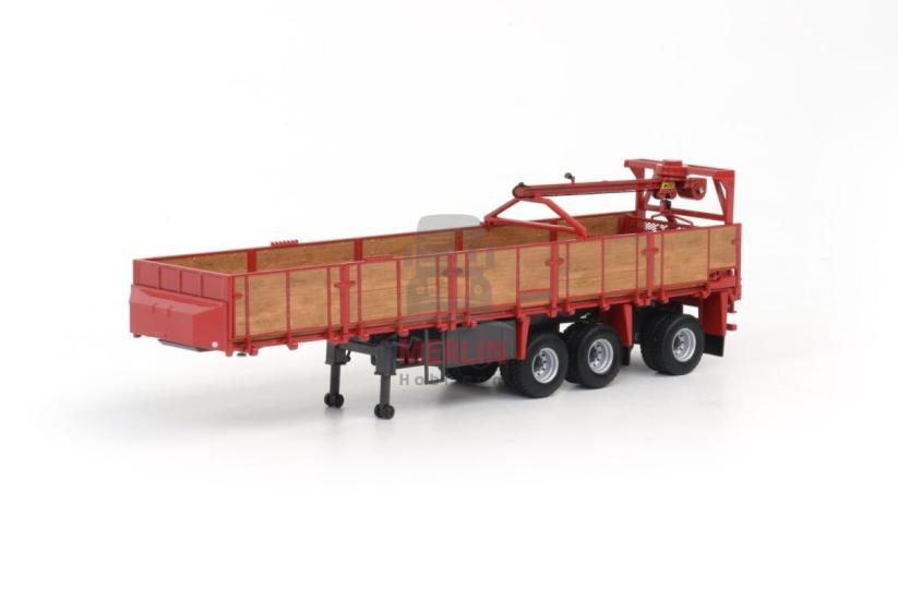 1/50 CLASSIC BRICK TRAILER - 3 AXLE - Dorse Trailer