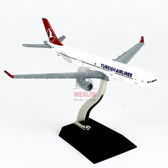 1/400  ÖLÇEK, TURKİSH AİRLİNES LOGOLU BOEİNG B737-800 YOLCU UÇAĞI, 