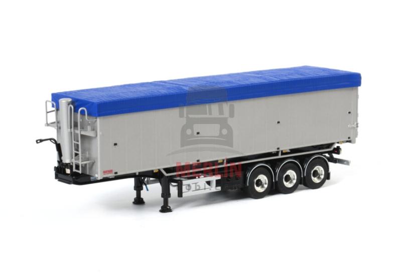 1/50 White Line; VOLUME TIPPER TRAILER - 3 AXLE