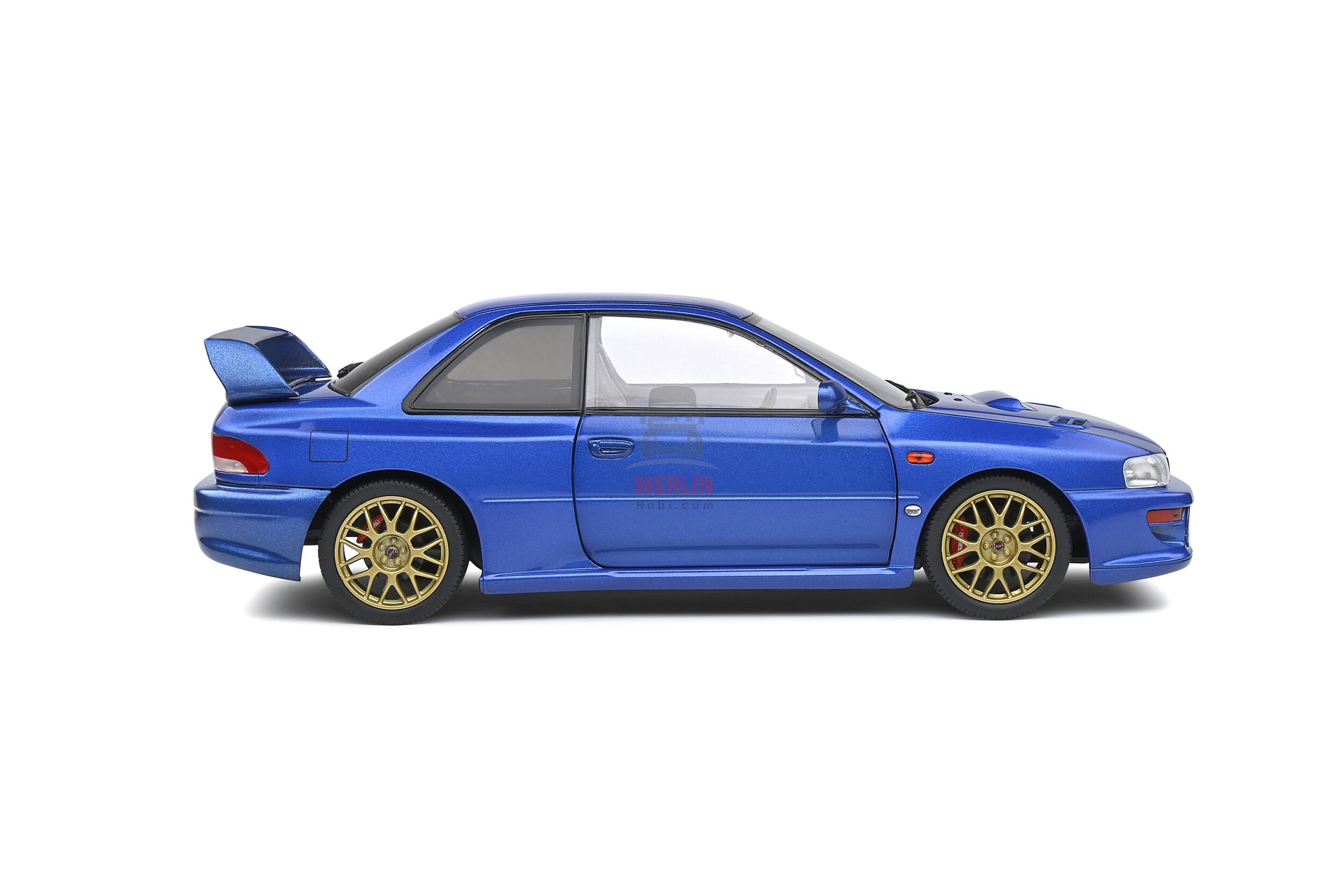 1/18 -SUBARU IMPREZA 22B – SONIC BLUE – 1998- Solido