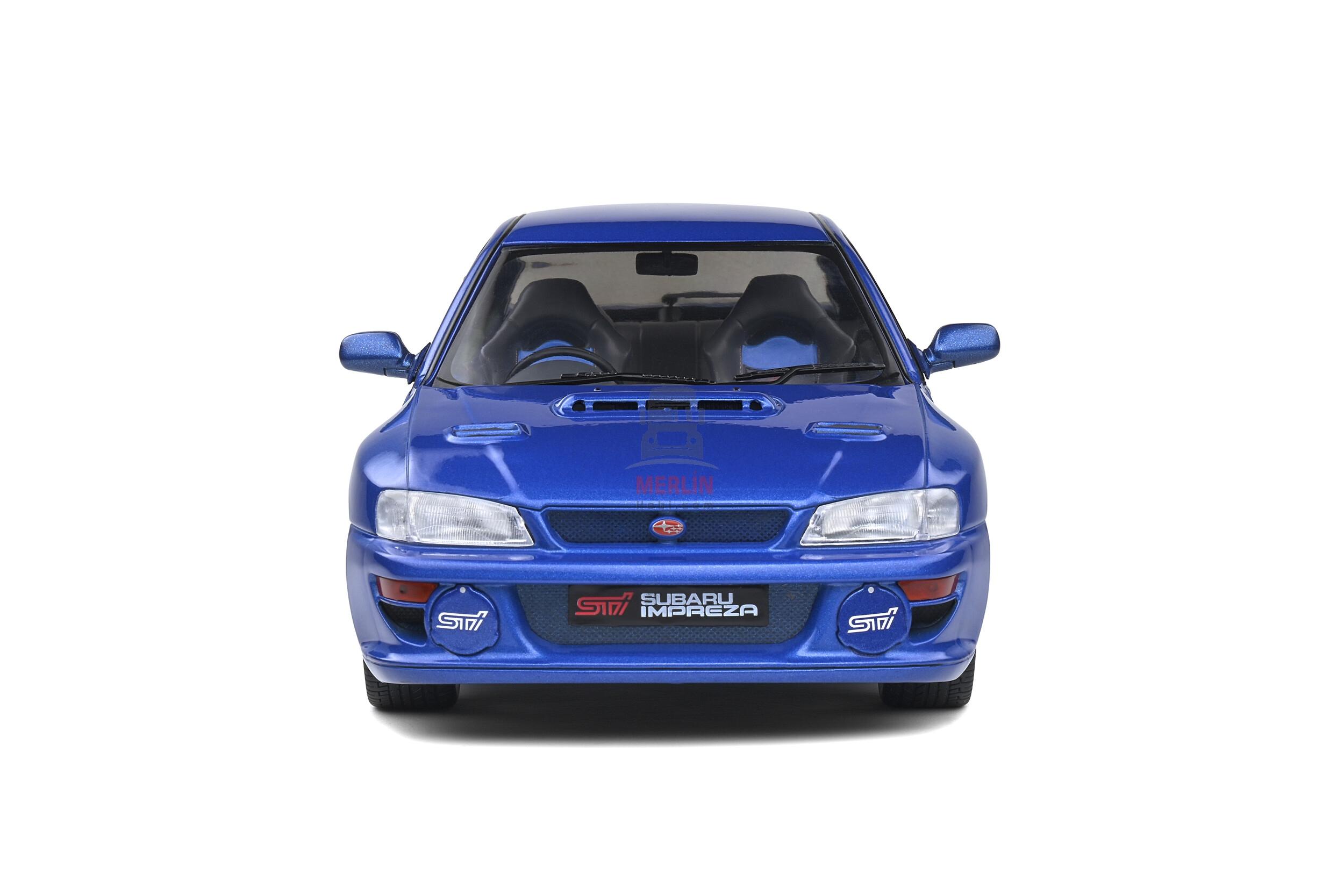 1/18 -SUBARU IMPREZA 22B – SONIC BLUE – 1998- Solido