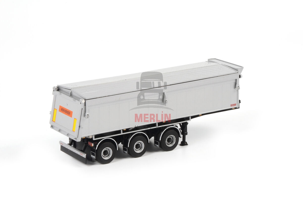 1/50 ASPHALT / SAND KIPPER - 3 AXLE - Damper Dorse Trailer